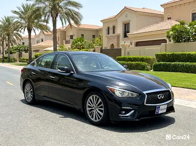 AED 909/month | 0 Downpayment | Free 3 Months Warranty | 30 Day Return | INFINITI Q50 2023