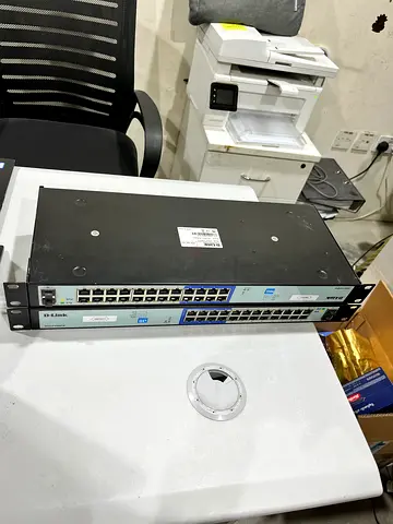 D-link rackmount smart network switch - 24 port PoE