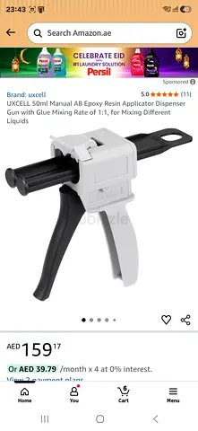 Exopy or Glue dispenser kit