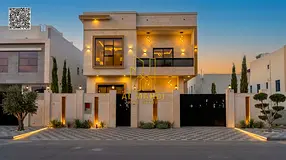 Luxury 5 Bedroom Villa in Al Zahya | Super Deluxe Finishing | Prime Location Near All Services