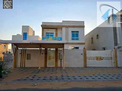 للبيع فيلا بعجمان موصله كهربا ومياه وتكيف موقع ممتاز جدا تشطيب شخصي