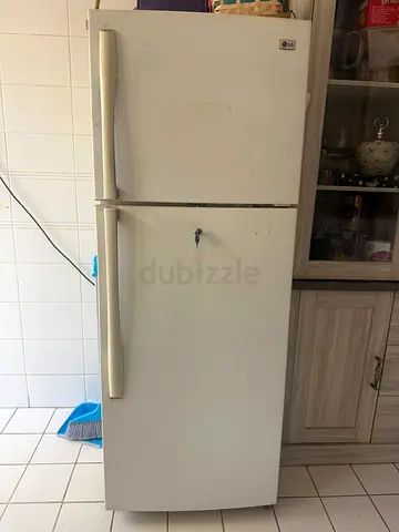 LG Double Door Refrigerator - Used, 2-Door Top Freezer