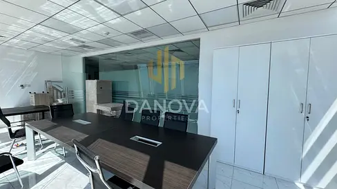 Fully Fitted & Furnished Office with Balcony | 1,901 Sq.Ft. | Prime Business Bay Address