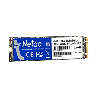 Netac N535N M.2 SATA 6Gb/s SSD Storage- NT01N535N-512G-N8X