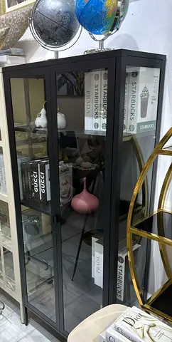 Elegant Glass-Front Cabinet for Stylish Storage