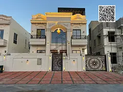 Own a luxurious villa with an elegant classic design, two floors with a roof, including registration