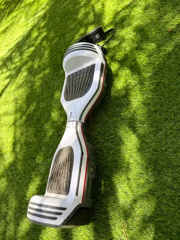 Used white self-balancing hoverboard (charges and works) - UAE