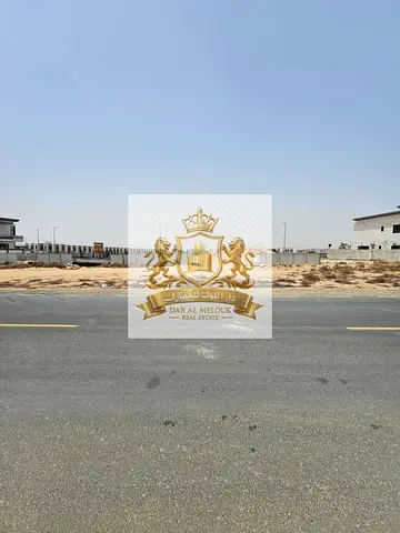 For Sale in Sharjah Tilal Area Residential Land Building Area: 889.15 sq ft Land Area: 4964 sq ft Permit: Ground + 3 Floors Corner plot on three