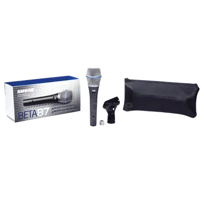 Shure BETA 87A, Vocal Microphone, Supercardioid Pattern