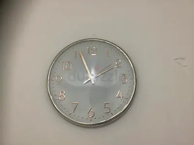 Rose gold wall clock