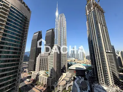 Burj Khalifa View | Unfurnished | Bright