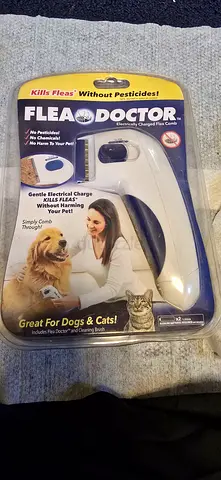 Flea Doctor electronic flea removal comb - new in package