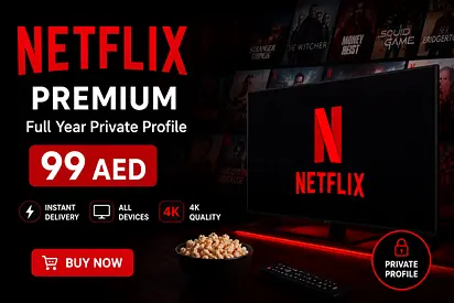 Netflix Premium 1-Year Private Profile - AED 99 (Instant Delivery)