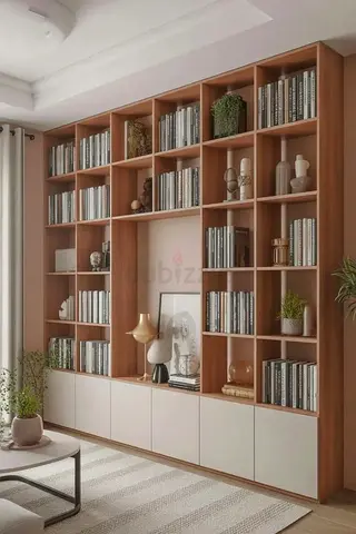 Large Wooden Bookshelf Custom made
