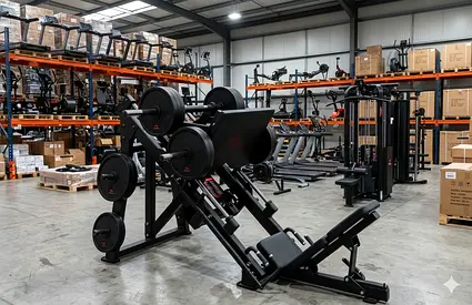 Linear Leg Press Machine – Like New | fitness