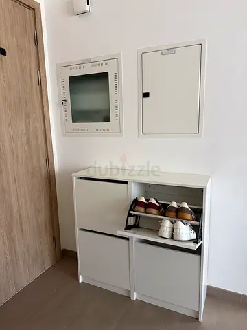 IKEA 2-cubby Shoe Storage Cabinets in White - Very good Condition