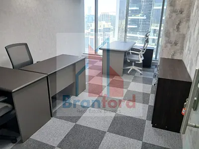 Furnished Office | Burj Khalifa View | Prime Business Bay Location