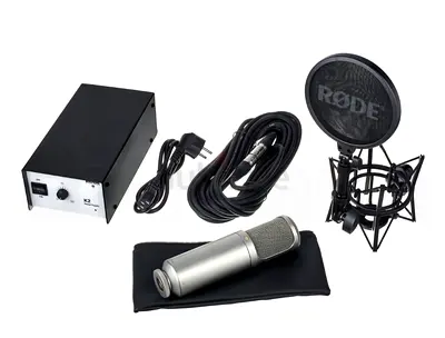 Rode K2 Premium Valve Condenser Tube Microphone Full Bundle [Brand New]