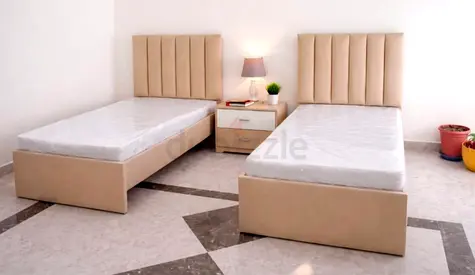 Stylish brand new single bed with mattress Dubble bed with storage family bed  queen size bed