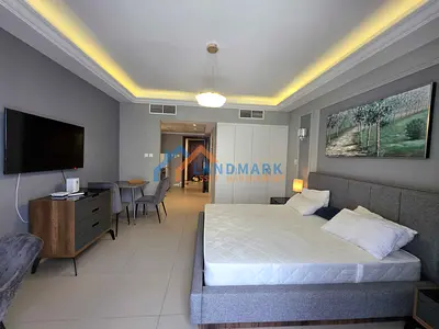 Spacious furnished studio apartment In Pacific A,Al Marjan Island