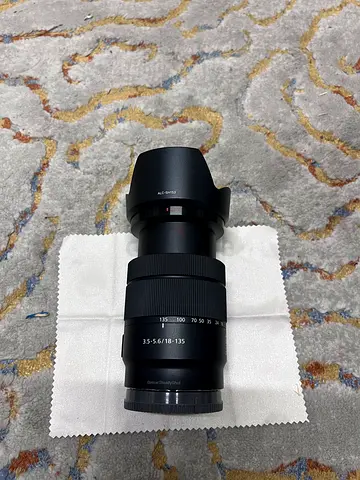 Sony lens 18-135mm E mount lens new condition reason for sell upgraded to gm only few time used sinc
