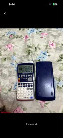 Casio fx-9860GII Graphing Calculator with Protective Cover
