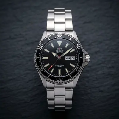Orient Kamasu Automatic Black Dial (Under Warranty)