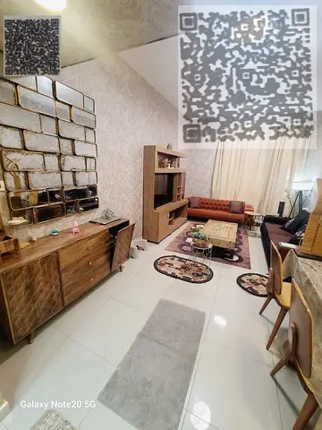 Furnished one-bedroom apartment for monthly rent in Ajman Corniche. First occupancy.