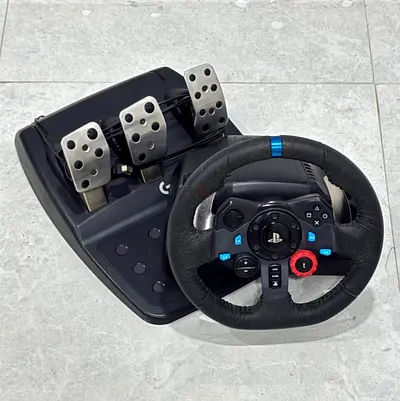 Logitech g29 with paddles for ps5-ps4-pc gaming