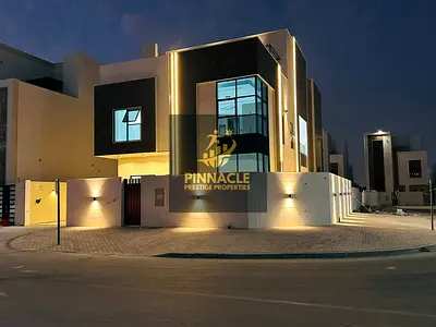 Corner Villa | Close to Mosque | 6 Mater Bedrooms | 2 Living Halls | Spacious Balcony