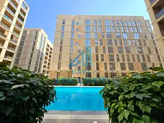 Luxurious studio with pool and gym in mamsha Sharjah