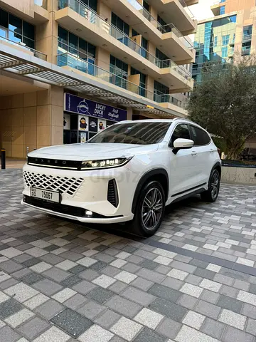 .3000 km per month. No cash deposit.Free delivery in Dubai. Top category.