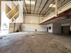 (Warehouses -Showrooms - Shops-Land –( 5,500 Sq. Ft. Warehouse- Al Sajaa- Offices - Mezzanine -Fir
