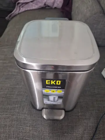 EKO Stainless Steel Pedal Bin - 12L (Brand new)