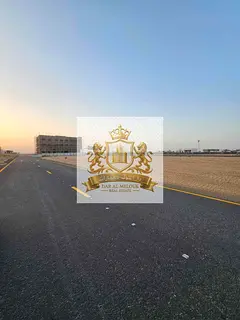 For sale in Sharjah, Al Hoshi area, residential land, area 5290 feet, residential villa permit, grou