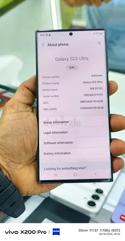 Samsung Galaxy S23 Ultra - Good Condition, with 7 days exchange warranty Korean spec.