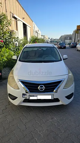 Nissan Sunny 2016 White Colour Company Car - Well Maintained