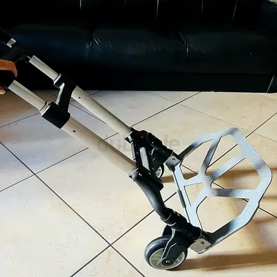 Foldable stroller chassis/frame (rear wheels and handle) - good condition