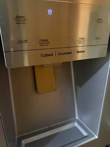 Hisense Refrigerator Ice/Water Dispenser Panel (for sale)