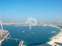 High-Floor 3BR Apartment | Furnished | Full Sea &amp; Ain Dubai Views
