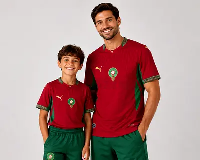 Morocco National Team Home Football Jersey - player edition