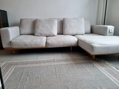 West elm L Shape sofa