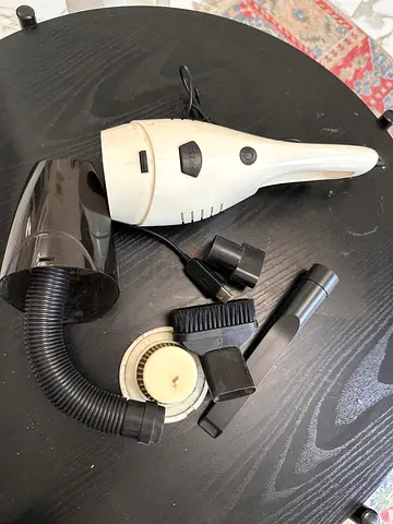 Handheld Vacuum Cleaner with Attachments - Good Working Condition