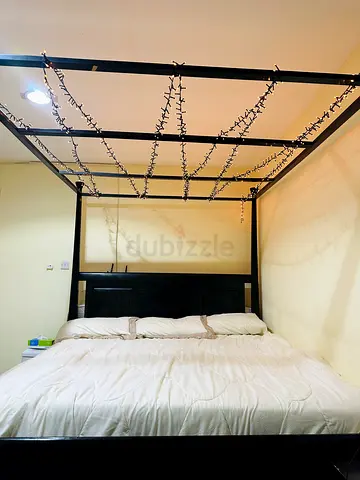 Cot with bed