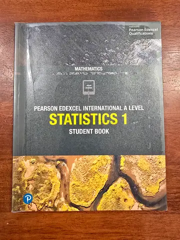 Pearson Edexcel IAL Statistics 1 Student Book