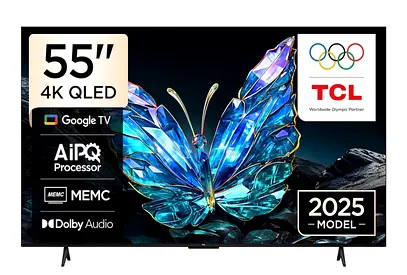 55-Inch P6K LED 4K UHD HDR Smart TV |Google TV, 60Hz, HDR 10, AiPQ Processor, Dolby Audio, MEMC, HDM