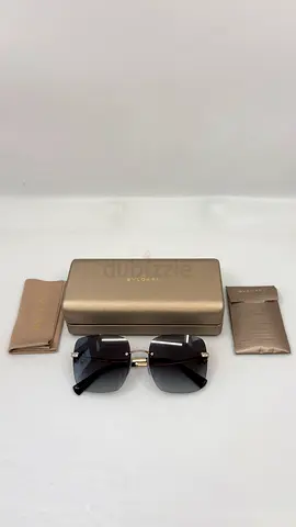 Bvlgari Rimless Square Sunglasses