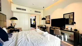 Furnished Studio | DAMAC Maison Majestine | Pool & Downtown View