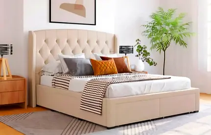Brand new King size Luxury Family bed with Mattress Available