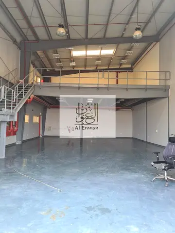 For sale: 4 warehouses in Al-Saja'a, each with a ground floor and mezzanine